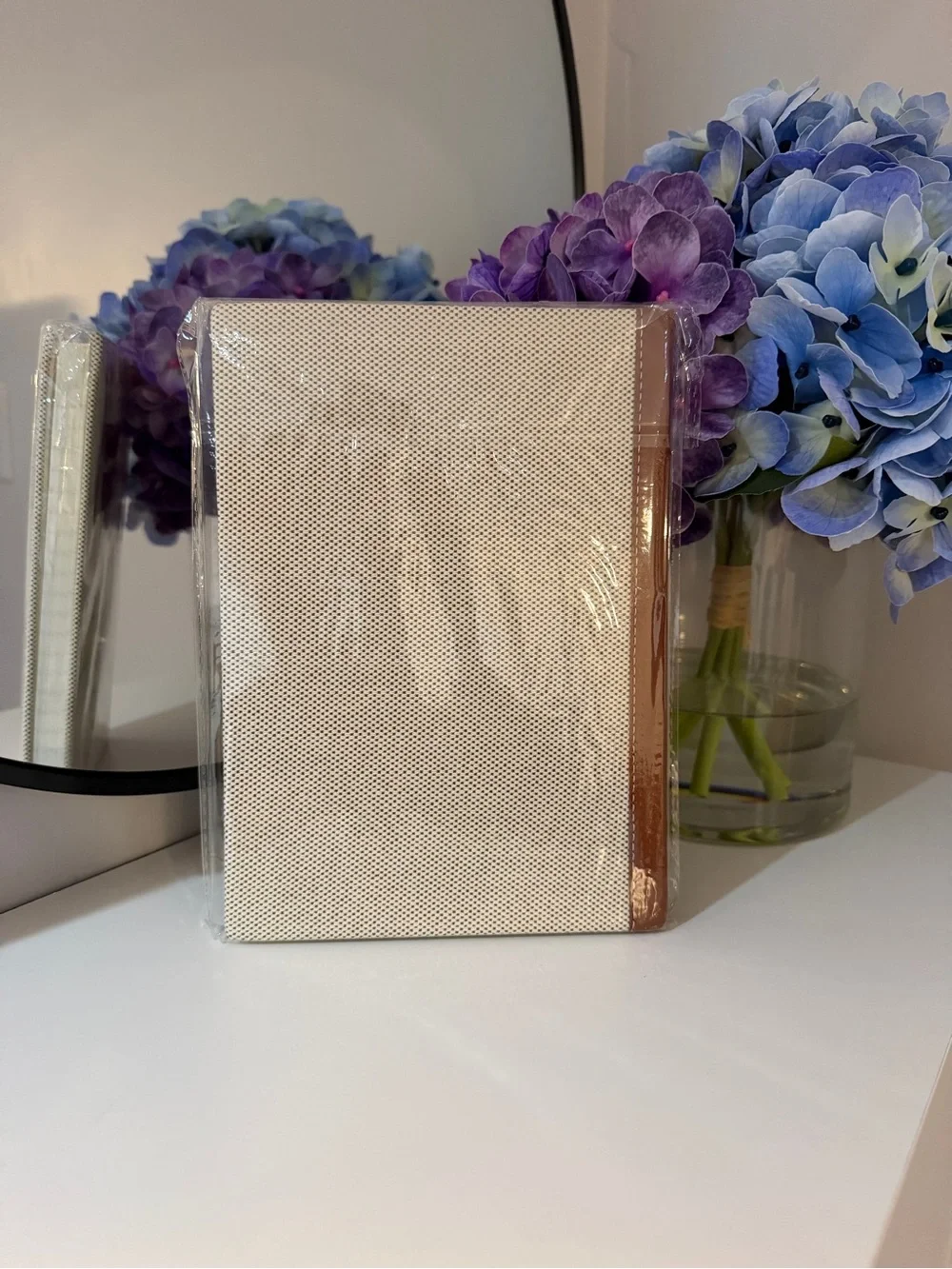 Miu Miu Canvas Journal with Brown Trim The Notebook